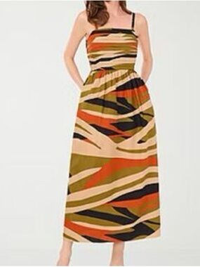 Sam and Jess Multicolor Stripe Maxi Dress